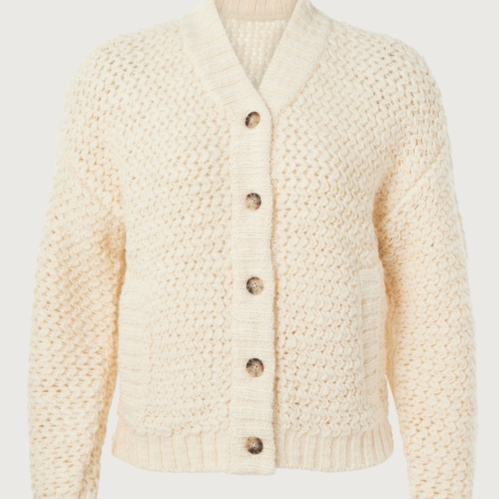 Madewell Bomber Cardigan Sweater, XS - Picture 1 of 10